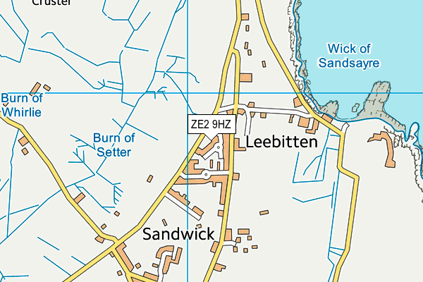 ZE2 9HZ map - OS VectorMap District (Ordnance Survey) ZE2 9HZ map - OS VectorMap District (Ordnance Survey)