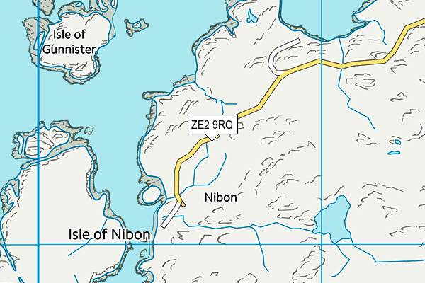 ZE2 9RQ map - OS VectorMap District (Ordnance Survey) ZE2 9RQ map - OS VectorMap District (Ordnance Survey)