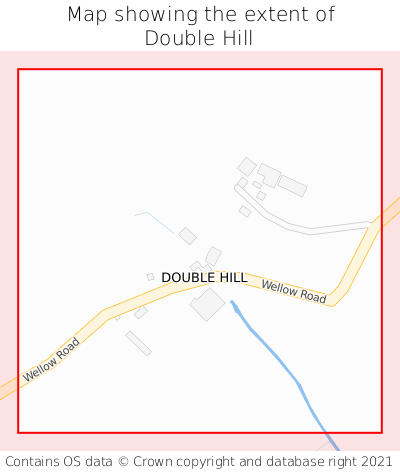 Map showing extent of Double Hill as bounding box