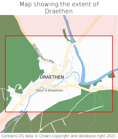 Where is Draethen? Draethen on a map