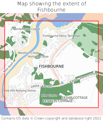 Fishbourne Isle Of Wight Map Where Is Fishbourne? Fishbourne On A Map