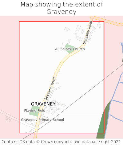 Map showing extent of Graveney as bounding box