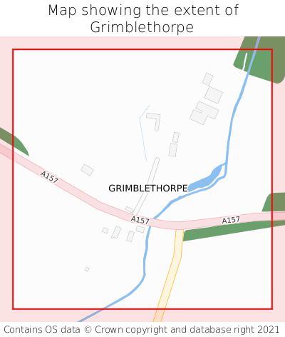 Map showing extent of Grimblethorpe as bounding box