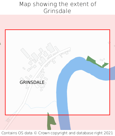 Map showing extent of Grinsdale as bounding box