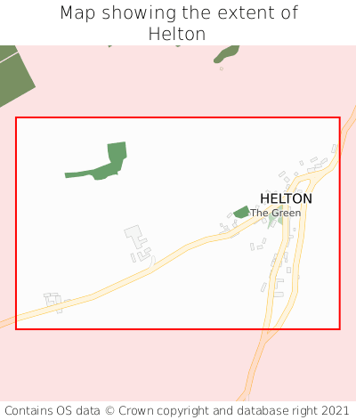 Map showing extent of Helton as bounding box