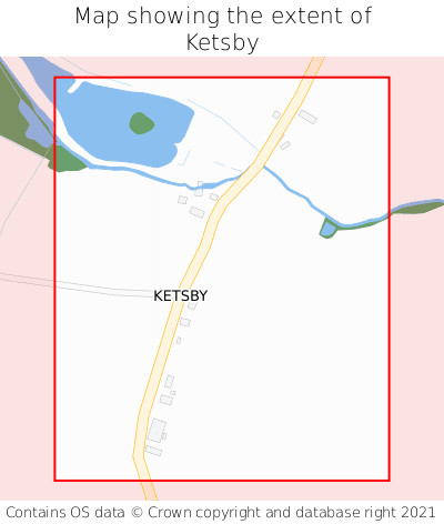 Map showing extent of Ketsby as bounding box