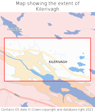 Map showing extent of Kilerivagh as bounding box