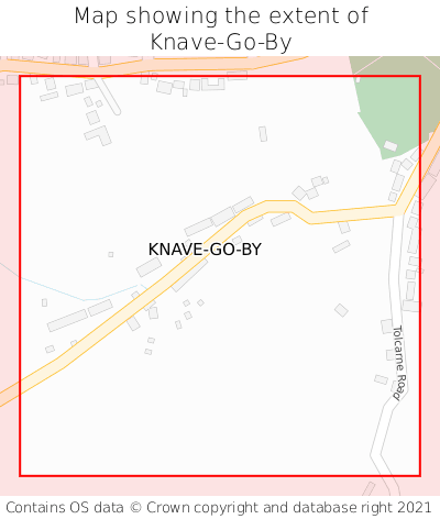 Map showing extent of Knave-Go-By as bounding box