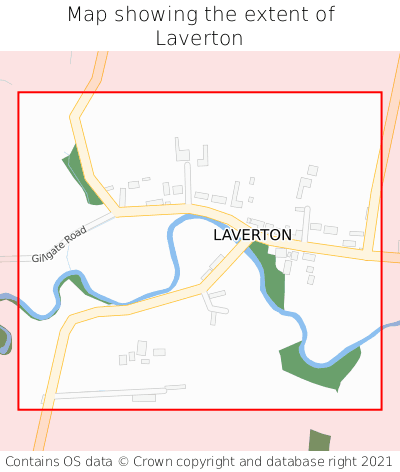 Map showing extent of Laverton as bounding box