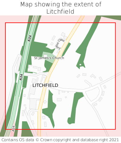 Map showing extent of Litchfield as bounding box