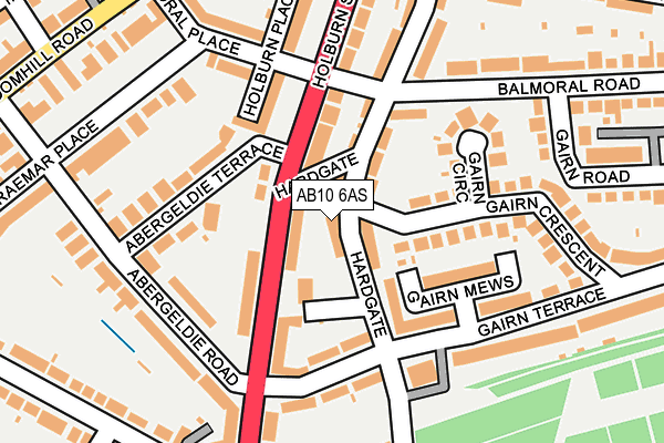 AB10 6AS map - OS OpenMap – Local (Ordnance Survey) AB10 6AS map - OS OpenMap – Local (Ordnance Survey)