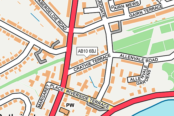 AB10 6BJ map - OS OpenMap – Local (Ordnance Survey) AB10 6BJ map - OS OpenMap – Local (Ordnance Survey)