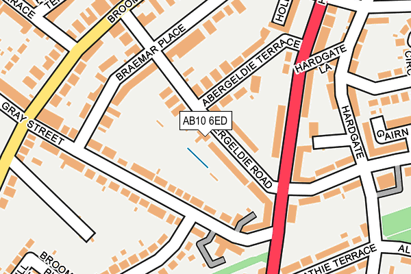 AB10 6ED map - OS OpenMap – Local (Ordnance Survey) AB10 6ED map - OS OpenMap – Local (Ordnance Survey)