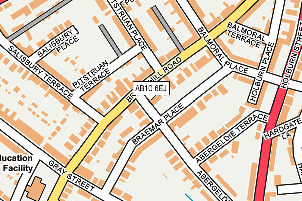 AB10 6EJ map - OS OpenMap – Local (Ordnance Survey) AB10 6EJ map - OS OpenMap – Local (Ordnance Survey)