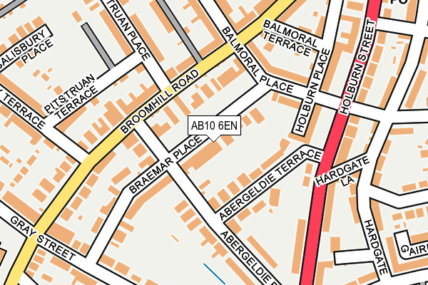 AB10 6EN map - OS OpenMap – Local (Ordnance Survey) AB10 6EN map - OS OpenMap – Local (Ordnance Survey)