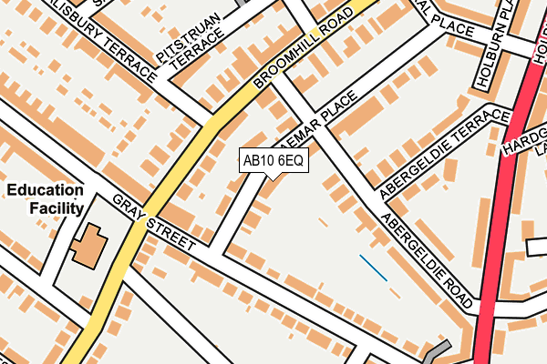 AB10 6EQ map - OS OpenMap – Local (Ordnance Survey) AB10 6EQ map - OS OpenMap – Local (Ordnance Survey)