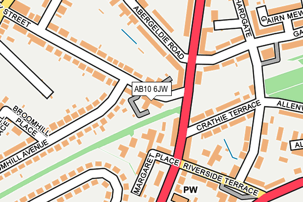 AB10 6JW map - OS OpenMap – Local (Ordnance Survey) AB10 6JW map - OS OpenMap – Local (Ordnance Survey)