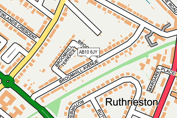 AB10 6JY map - OS OpenMap – Local (Ordnance Survey) AB10 6JY map - OS OpenMap – Local (Ordnance Survey)
