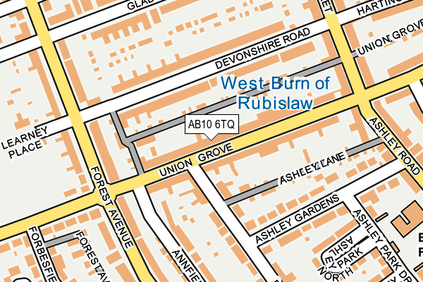 AB10 6TQ map - OS OpenMap – Local (Ordnance Survey) AB10 6TQ map - OS OpenMap – Local (Ordnance Survey)