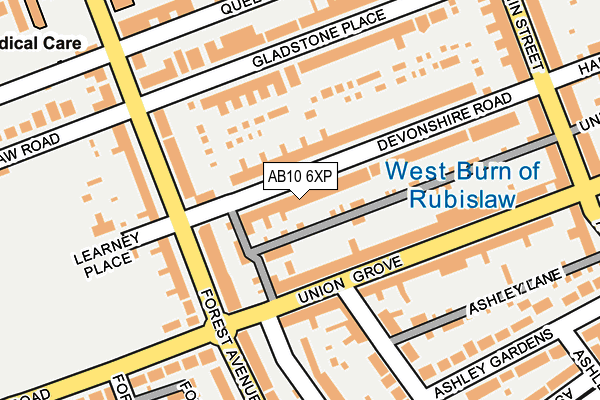 AB10 6XP map - OS OpenMap – Local (Ordnance Survey) AB10 6XP map - OS OpenMap – Local (Ordnance Survey)