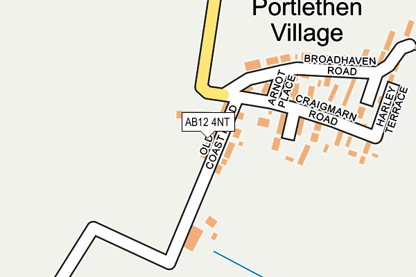 AB12 4NT map - OS OpenMap – Local (Ordnance Survey) AB12 4NT map - OS OpenMap – Local (Ordnance Survey)