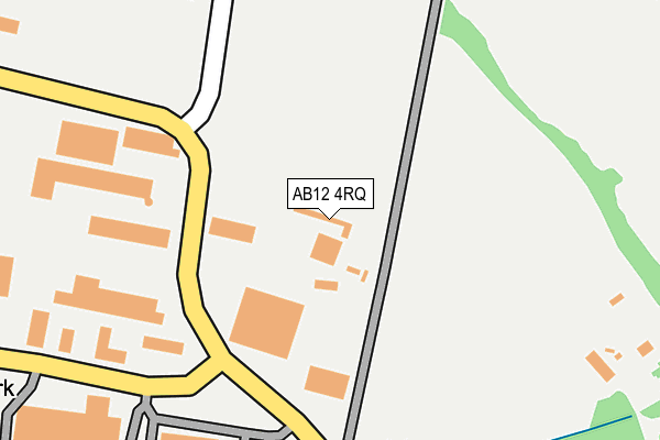 AB12 4RQ map - OS OpenMap – Local (Ordnance Survey) AB12 4RQ map - OS OpenMap – Local (Ordnance Survey)