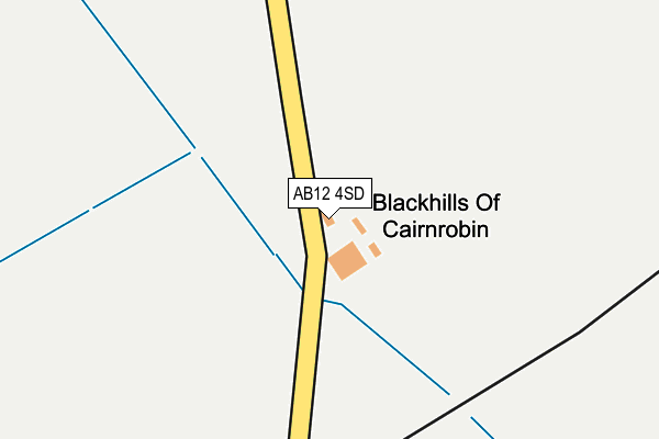AB12 4SD map - OS OpenMap – Local (Ordnance Survey) AB12 4SD map - OS OpenMap – Local (Ordnance Survey)