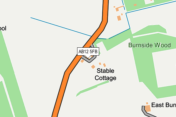 AB12 5FB map - OS OpenMap – Local (Ordnance Survey) AB12 5FB map - OS OpenMap – Local (Ordnance Survey)