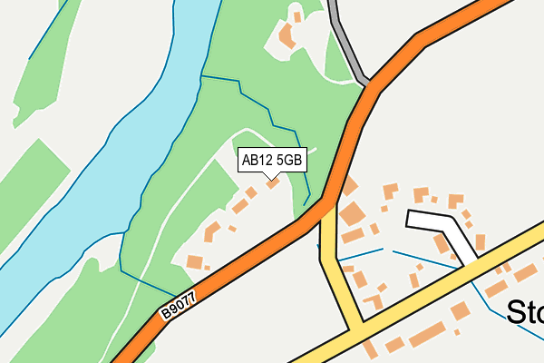 AB12 5GB map - OS OpenMap – Local (Ordnance Survey) AB12 5GB map - OS OpenMap – Local (Ordnance Survey)