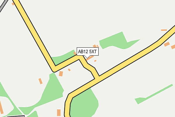 AB12 5XT map - OS OpenMap – Local (Ordnance Survey) AB12 5XT map - OS OpenMap – Local (Ordnance Survey)