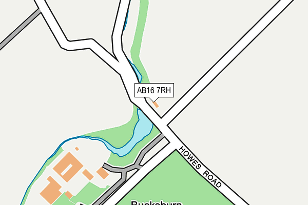 AB16 7RH map - OS OpenMap – Local (Ordnance Survey) AB16 7RH map - OS OpenMap – Local (Ordnance Survey)