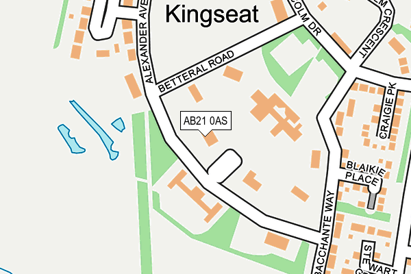 AB21 0AS map - OS OpenMap – Local (Ordnance Survey) AB21 0AS map - OS OpenMap – Local (Ordnance Survey)