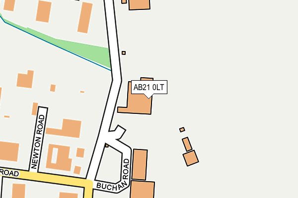 AB21 0LT map - OS OpenMap – Local (Ordnance Survey) AB21 0LT map - OS OpenMap – Local (Ordnance Survey)