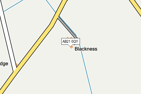 AB21 0QY map - OS OpenMap – Local (Ordnance Survey) AB21 0QY map - OS OpenMap – Local (Ordnance Survey)