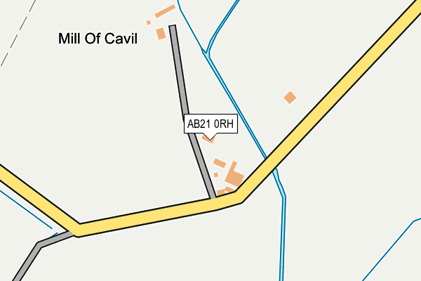 AB21 0RH map - OS OpenMap – Local (Ordnance Survey) AB21 0RH map - OS OpenMap – Local (Ordnance Survey)