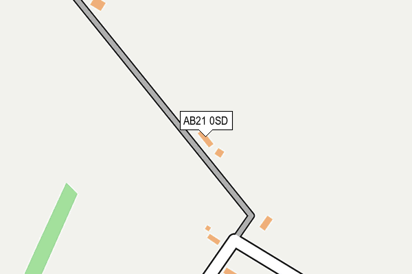 AB21 0SD map - OS OpenMap – Local (Ordnance Survey) AB21 0SD map - OS OpenMap – Local (Ordnance Survey)