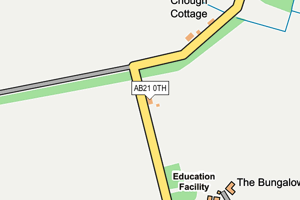 AB21 0TH map - OS OpenMap – Local (Ordnance Survey) AB21 0TH map - OS OpenMap – Local (Ordnance Survey)