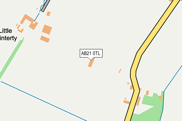 AB21 0TL map - OS OpenMap – Local (Ordnance Survey) AB21 0TL map - OS OpenMap – Local (Ordnance Survey)