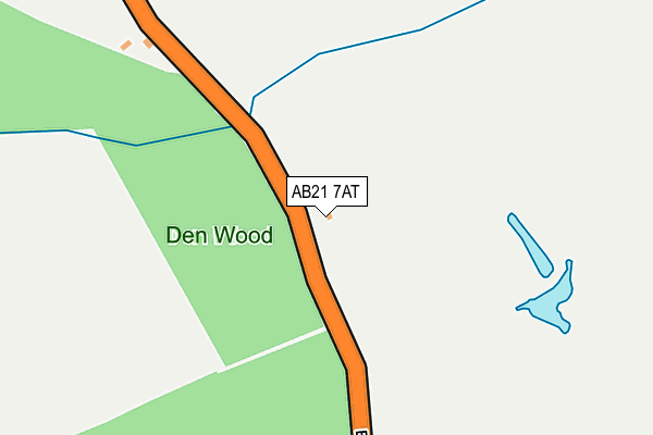 AB21 7AT map - OS OpenMap – Local (Ordnance Survey) AB21 7AT map - OS OpenMap – Local (Ordnance Survey)