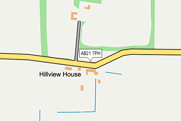AB21 7PH map - OS OpenMap – Local (Ordnance Survey) AB21 7PH map - OS OpenMap – Local (Ordnance Survey)