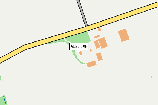 AB23 8XP map - OS OpenMap – Local (Ordnance Survey) AB23 8XP map - OS OpenMap – Local (Ordnance Survey)