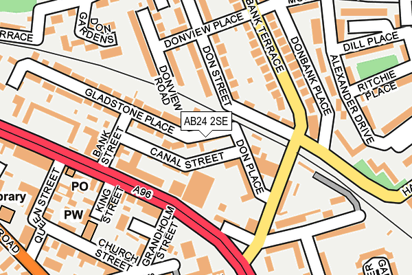 AB24 2SE map - OS OpenMap – Local (Ordnance Survey) AB24 2SE map - OS OpenMap – Local (Ordnance Survey)