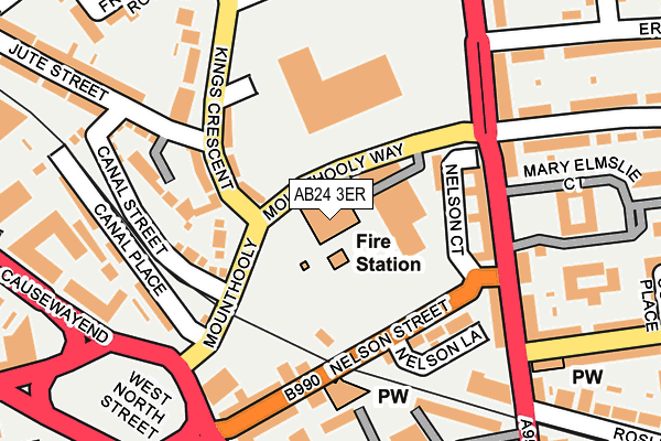 AB24 3ER map - OS OpenMap – Local (Ordnance Survey) AB24 3ER map - OS OpenMap – Local (Ordnance Survey)