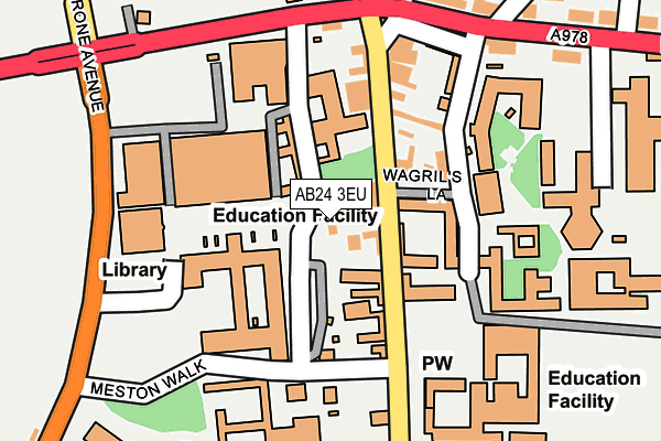 AB24 3EU map - OS OpenMap – Local (Ordnance Survey) AB24 3EU map - OS OpenMap – Local (Ordnance Survey)