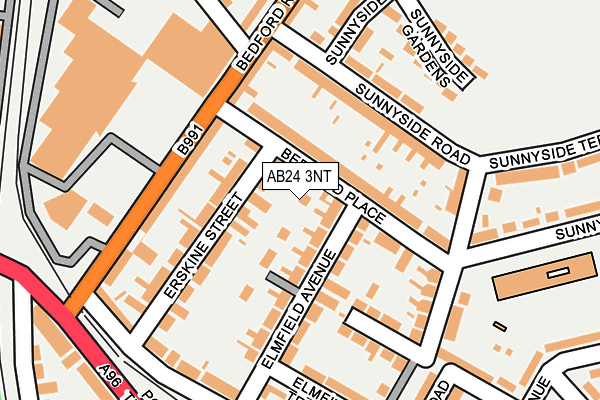 AB24 3NT map - OS OpenMap – Local (Ordnance Survey) AB24 3NT map - OS OpenMap – Local (Ordnance Survey)