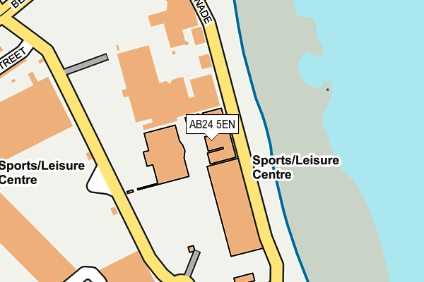 AB24 5EN map - OS OpenMap – Local (Ordnance Survey) AB24 5EN map - OS OpenMap – Local (Ordnance Survey)