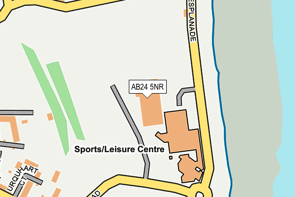 AB24 5NR map - OS OpenMap – Local (Ordnance Survey) AB24 5NR map - OS OpenMap – Local (Ordnance Survey)