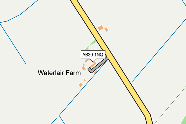 AB30 1NQ map - OS OpenMap – Local (Ordnance Survey) AB30 1NQ map - OS OpenMap – Local (Ordnance Survey)