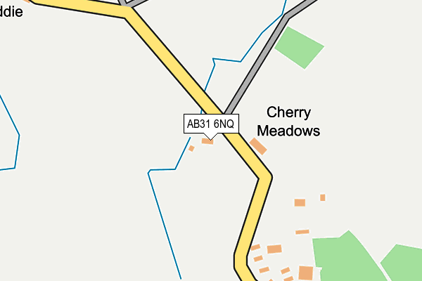 AB31 6NQ map - OS OpenMap – Local (Ordnance Survey) AB31 6NQ map - OS OpenMap – Local (Ordnance Survey)