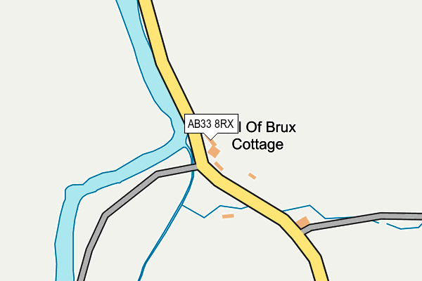 AB33 8RX map - OS OpenMap – Local (Ordnance Survey) AB33 8RX map - OS OpenMap – Local (Ordnance Survey)